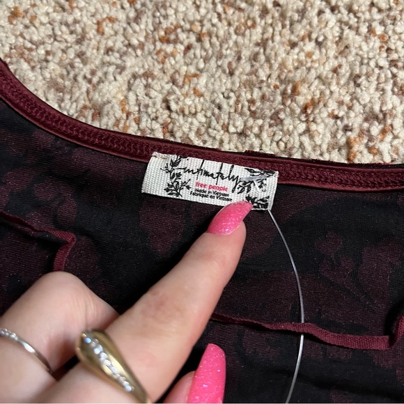 Free People Magic Hour Bodysuit Midnight Combo - Picture 9 of 9